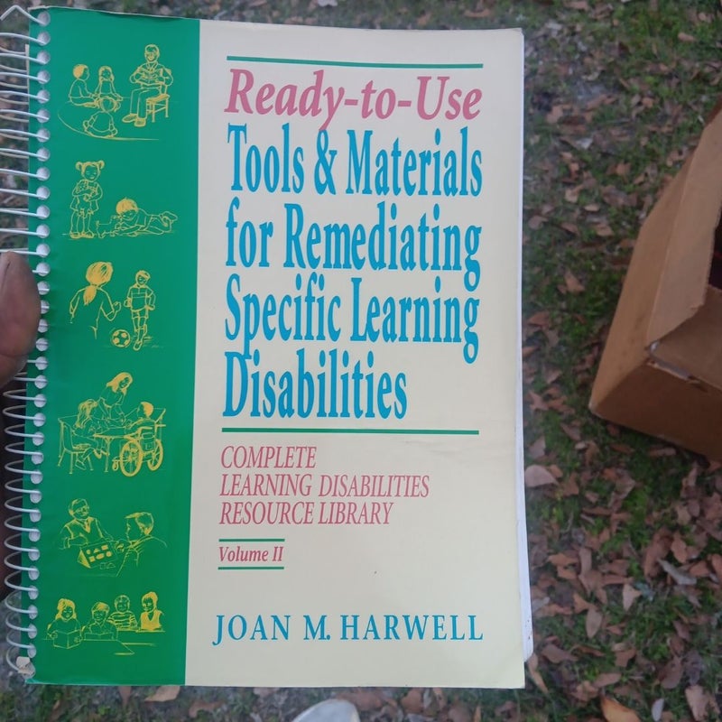 Ready-to-Use Tools and Materials for Remediating Specific Learning Disabilities