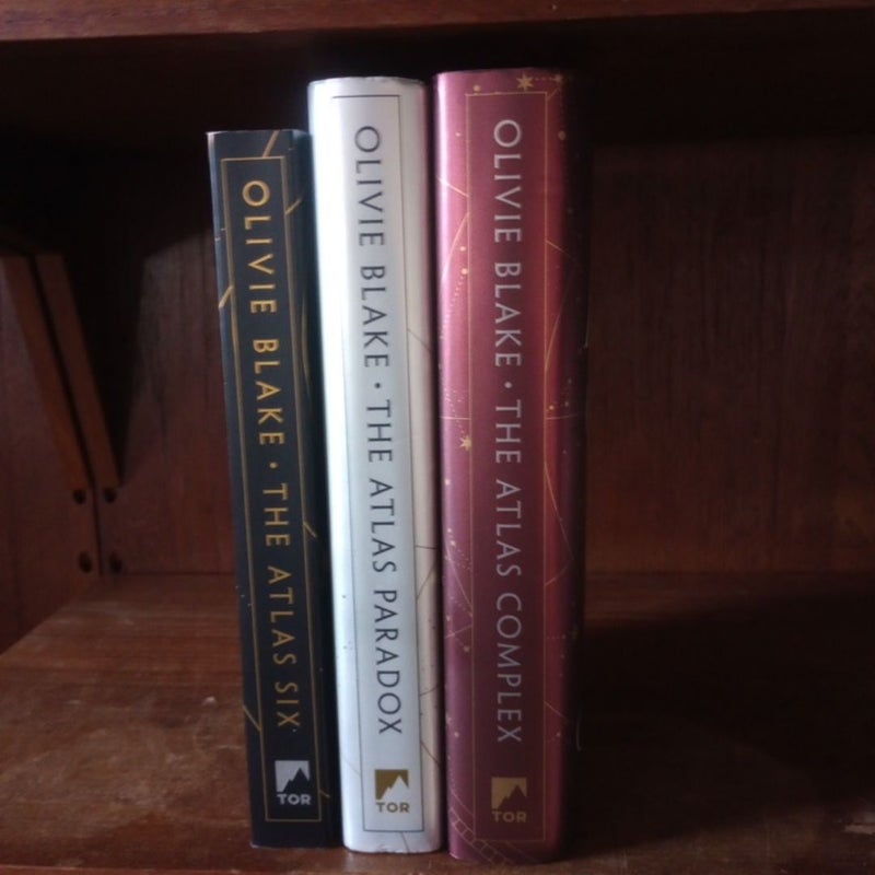 The Atlas Six series books ( 1 - 3 )