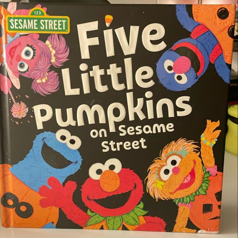 Five Little Pumpkins on Sesame Street