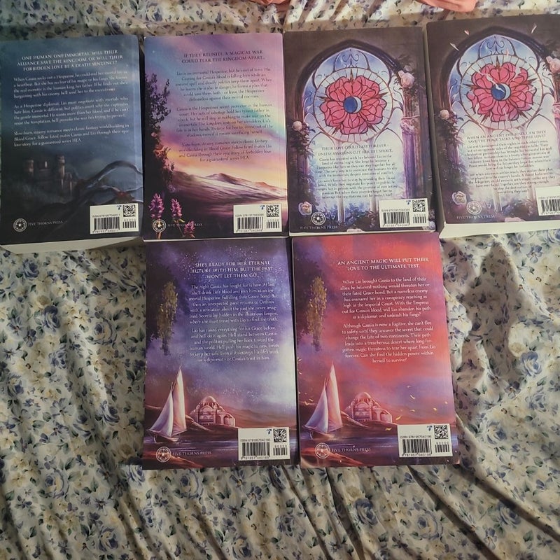 Blood Grace Series (First Six Books) 