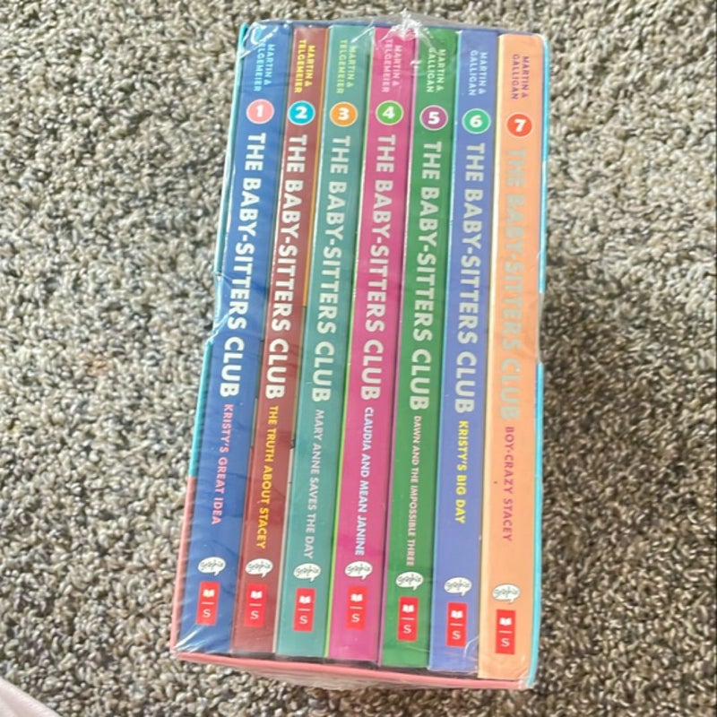 The Baby-Sitters Club Graphic Novels #1-7 Full-Color Edition