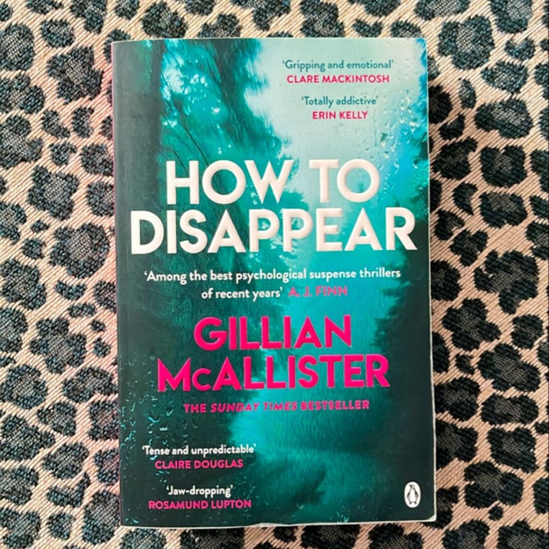 How to Disappear