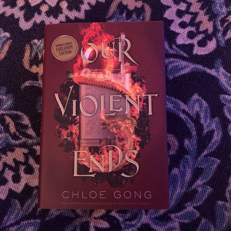 Our Violent Ends B&N exclusive