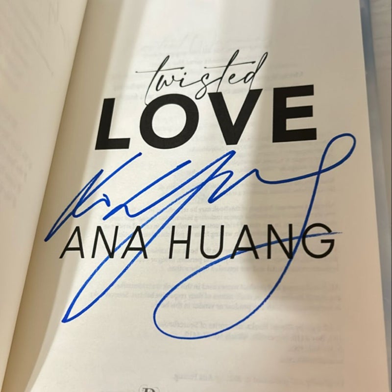 SIGNED Twisted Love  HARDBACK