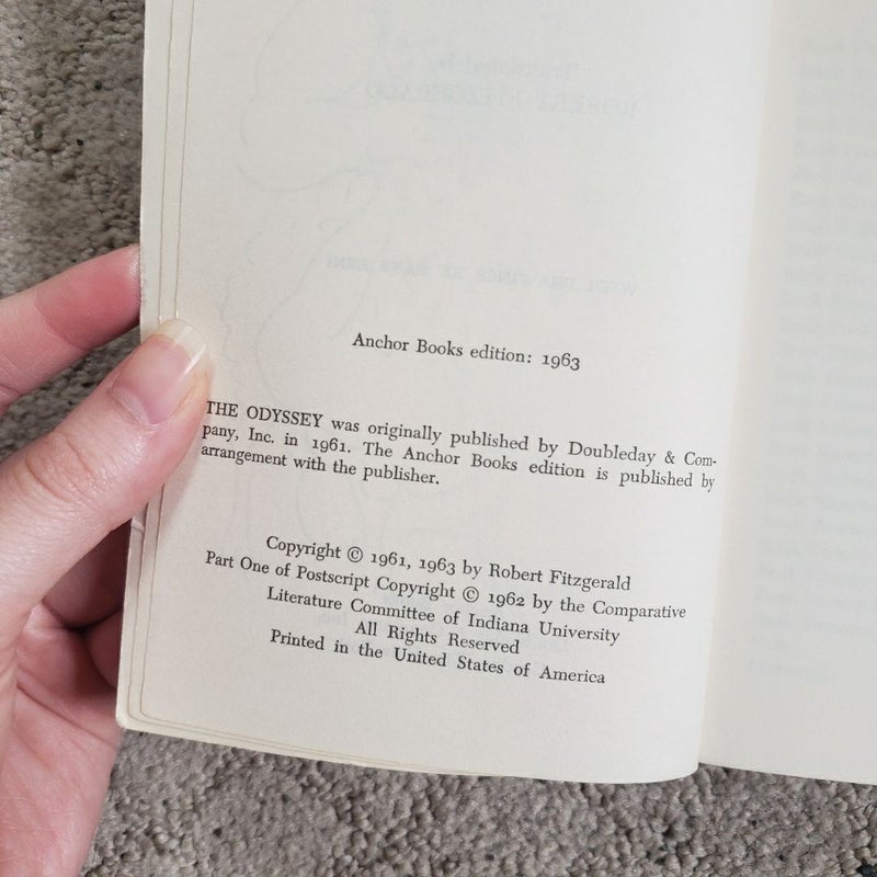 The Odyssey (Anchor Books Edition, 1963)