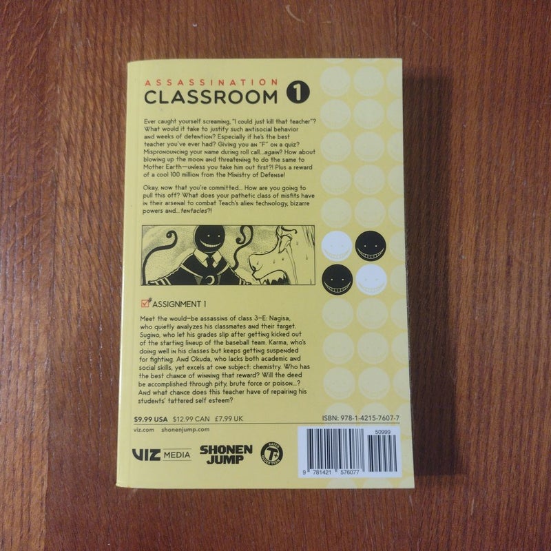 Assassination Classroom, Vol. 1