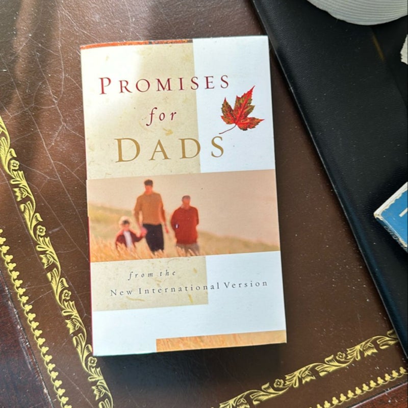 Promises for Dads from the New International Version