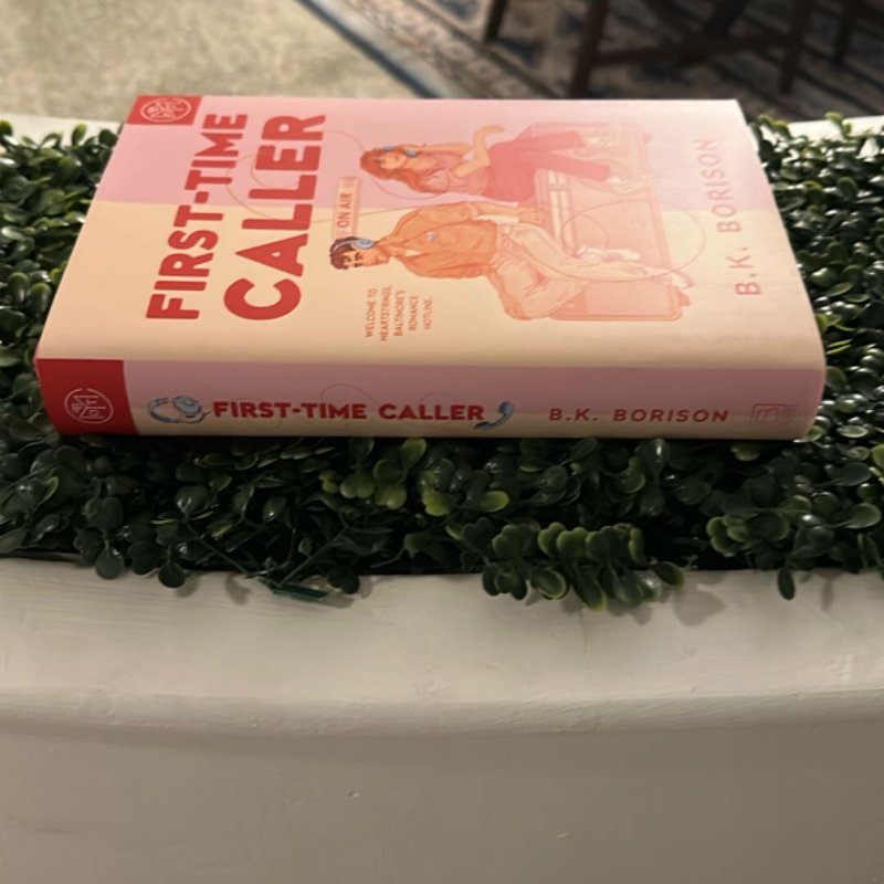 First-Time Caller by B.K. Borison, Hardcover | Pangobooks