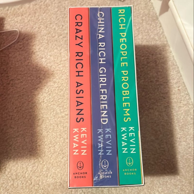 SEALED The Crazy Rich Asians Trilogy Box Set