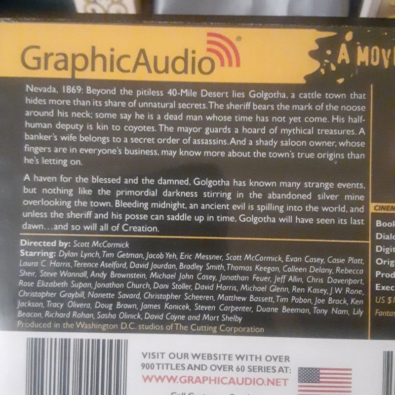 Graphic Audio Golgotha The Six-Gun Tarot Card