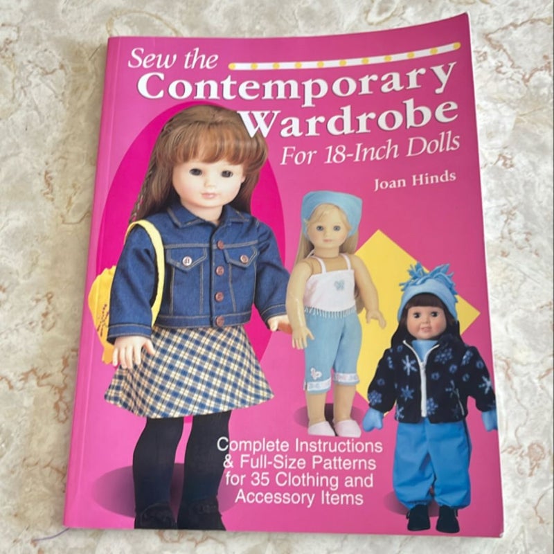 Sew the Contemporary Wardrobe for 18-Inch Dolls