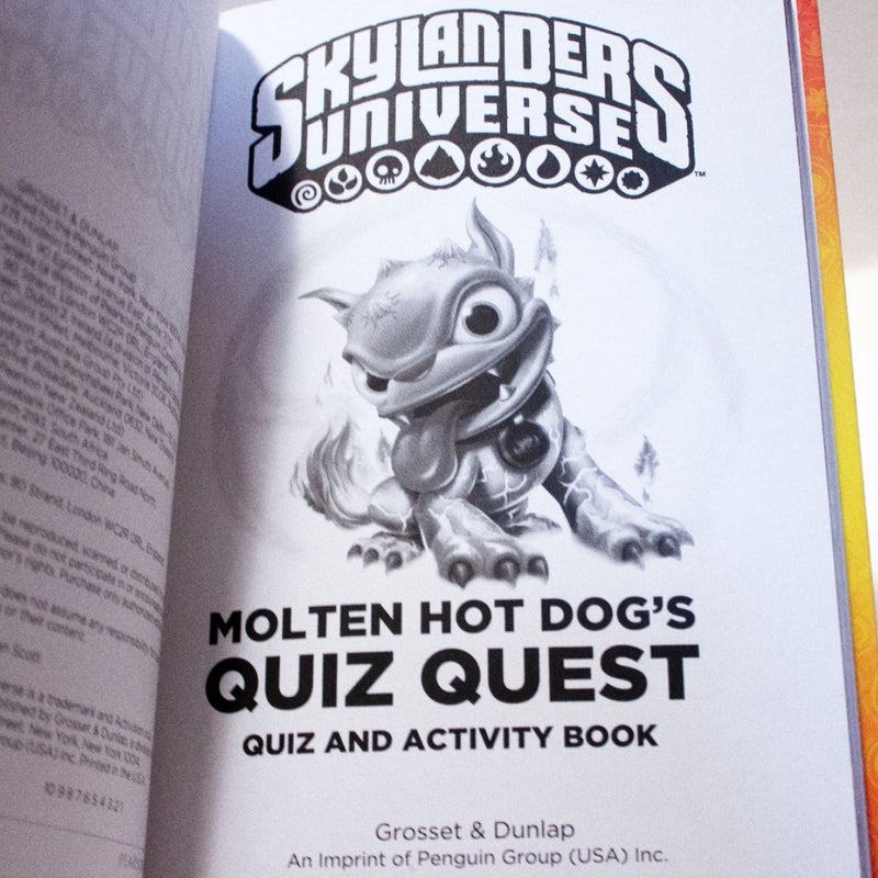 Molten Hot Dog's Quiz Quest - Skylanders Universe