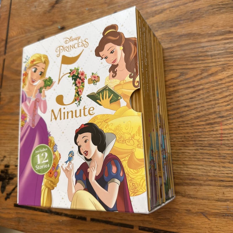 Disney Princess 5 Minute Stories Book Set