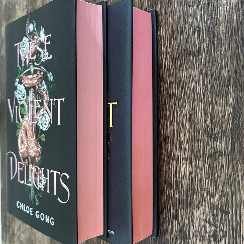 Fairyloot Exclusive Special Edition of These Violent Delights & Our Violent Ends