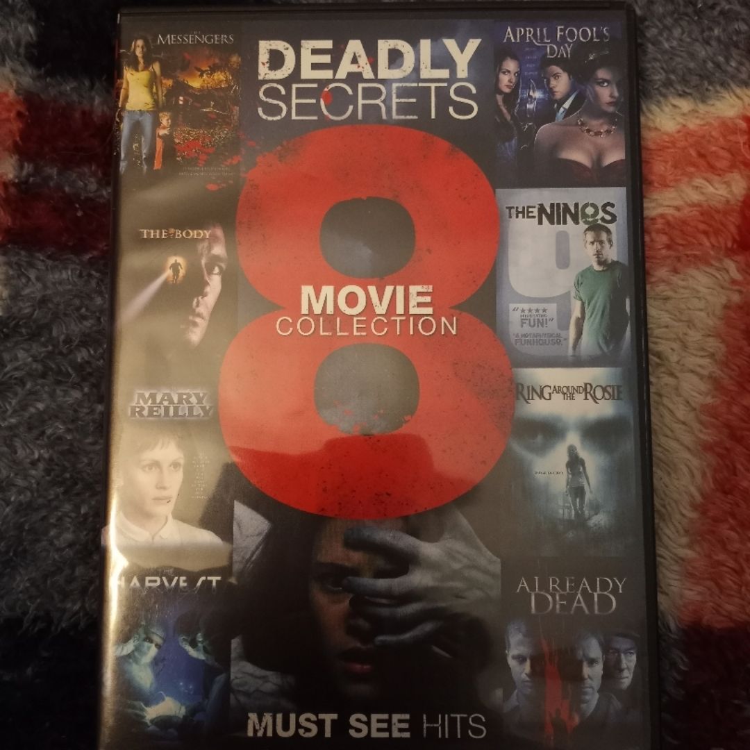 8 Deadly Secrets DVD- 8 Thriller Movies