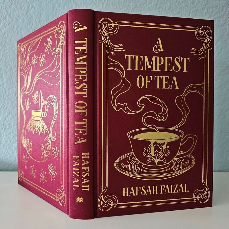 A Tempest Of Tea by Hafsah Faizal Fairyloot Exclusive Edition NEW