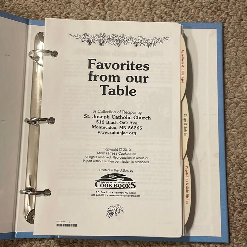Parish cookbook