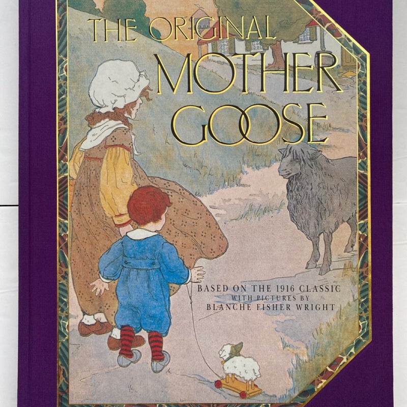 The Original Mother Goose Book Large HC Illustrated, 1992