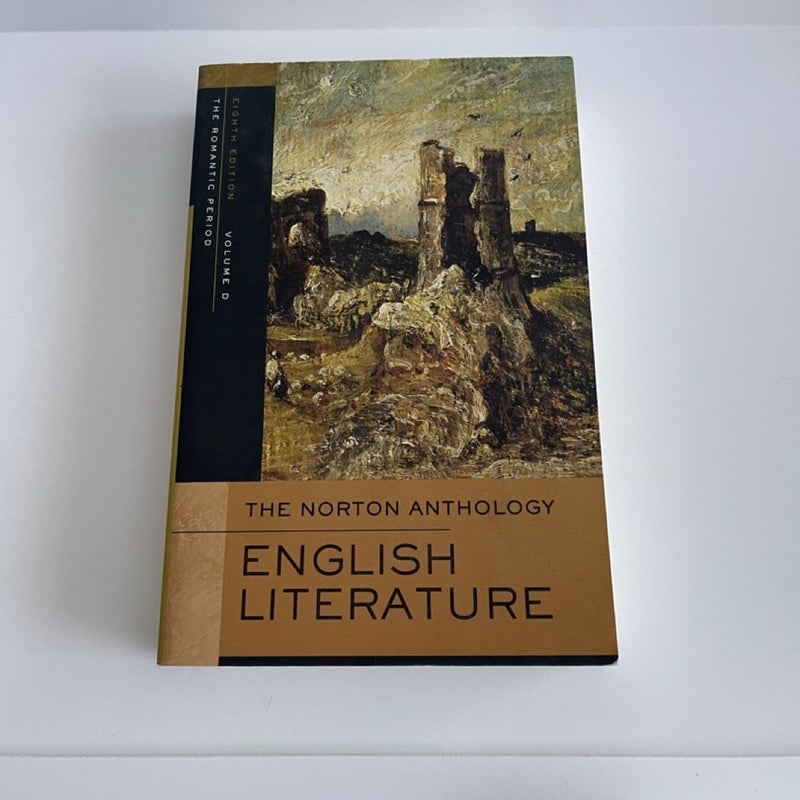 Norton Anthology English Literature Books