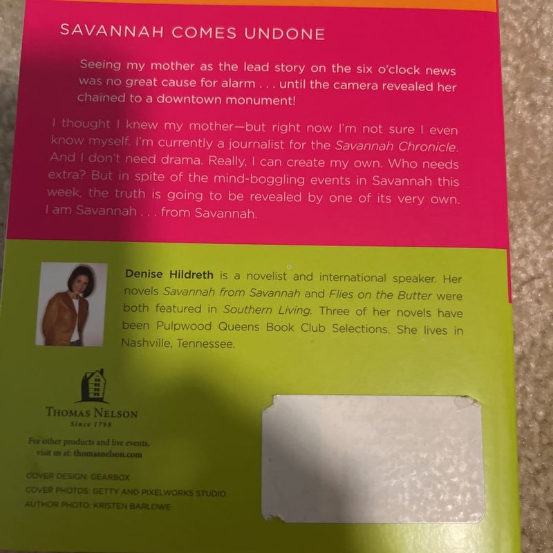 Savannah from Savannah/Savana comes undone (two novels in one volume) 