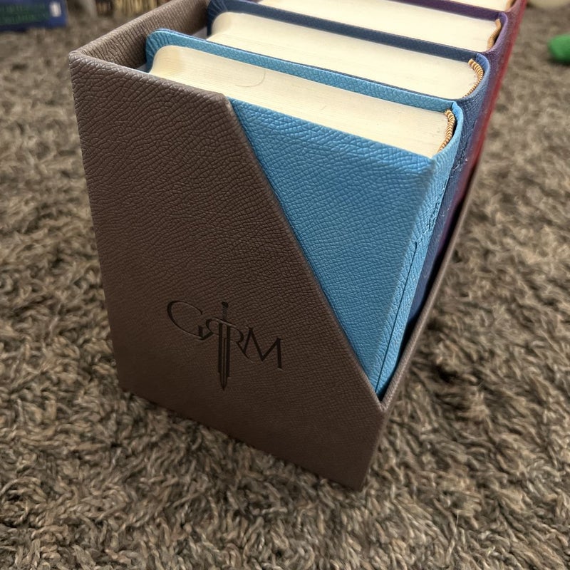 A Song of Ice and Fire Leatherbound Box Set
