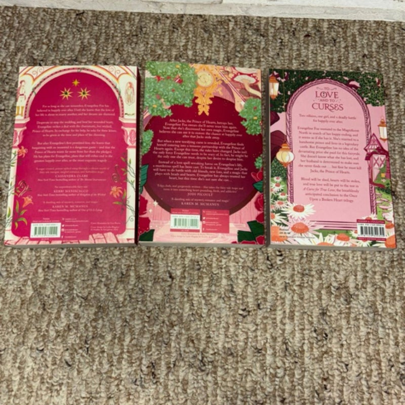 Ouabh trilogy stephanie garber pink uk covers