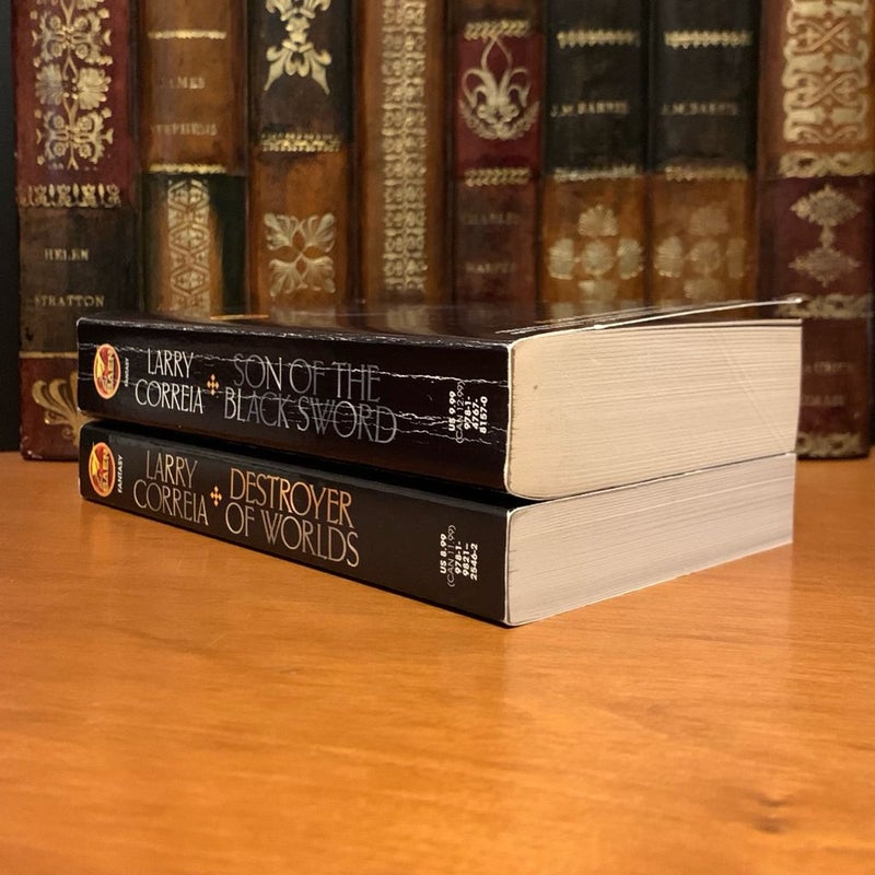 Saga of the Forgotten Warrior: Son of the Black Sword & Destroyer of Worlds