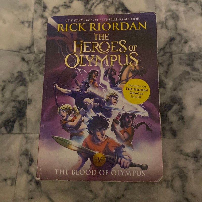 Heroes of Olympus, the, Book Five the Blood of Olympus ((new Cover))