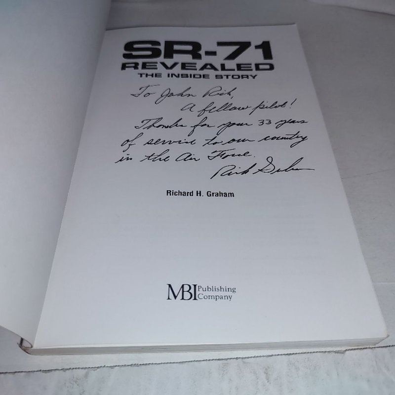 SR-71 REVEALED: THE INSIDE STORY by , Paperback | Pangobooks
