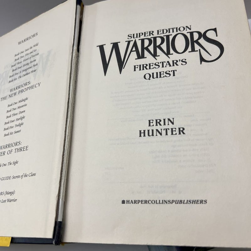 Warrior Super Editions (Books 1 &2) 