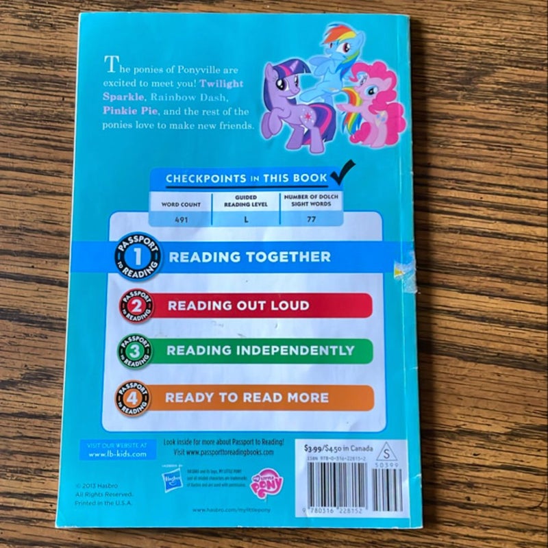 Bundle of 3:My Little Pony: Pony Life: Meet the Ponies; A Pony’s Tale; & Meet the Ponies of Ponyville