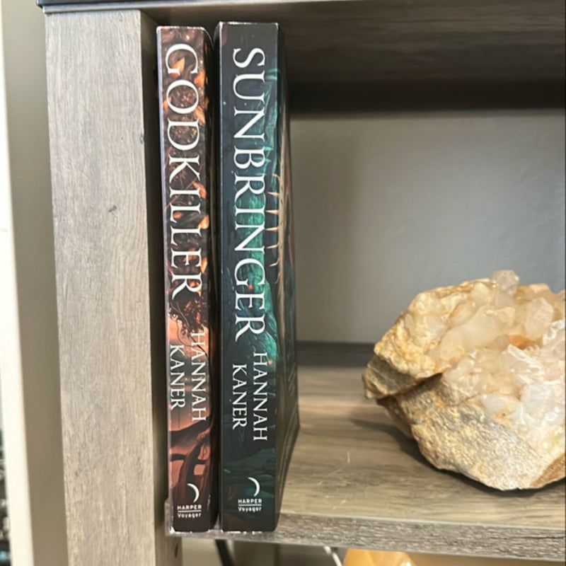 Godkiller and Sunbringer (Fallen Gods Series)
