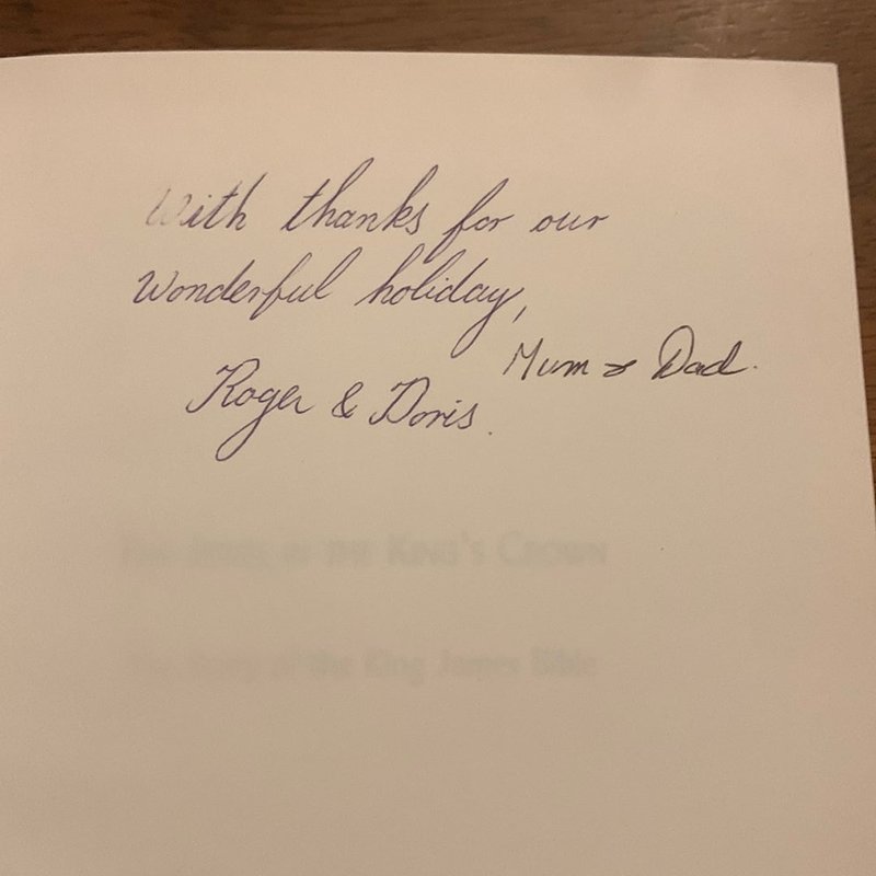 The Jewel in the King's Crown