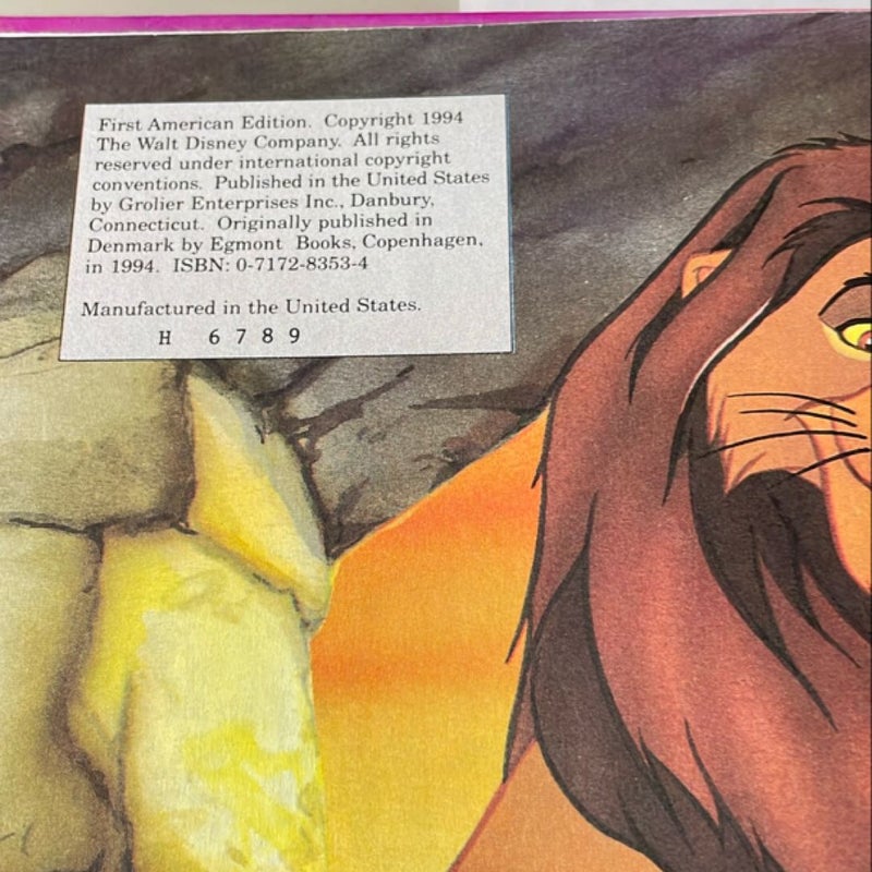 Walt Disney’s The Lion King