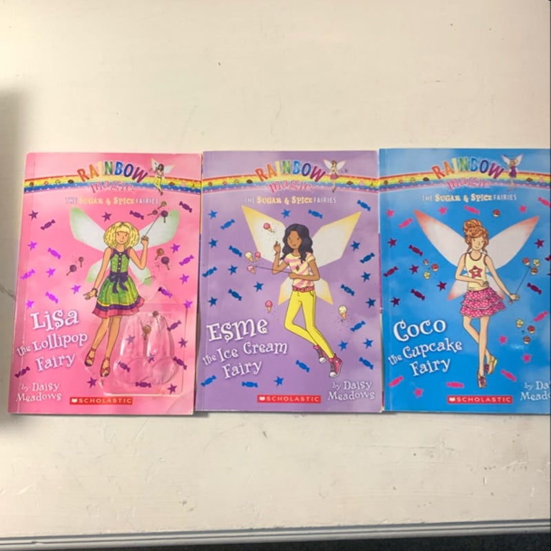 Rainbow Magic Sugar & Spice Fairies boxed set 