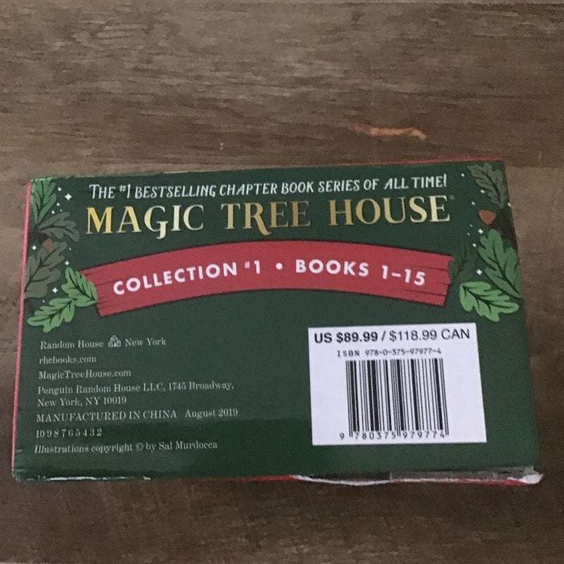 Magic Tree House Collection 1: 1-15 Book Box Set by Mary Pope Osborne