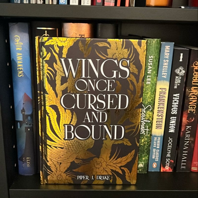 Wings Once Cursed and Bound *Bookish Box Edition*