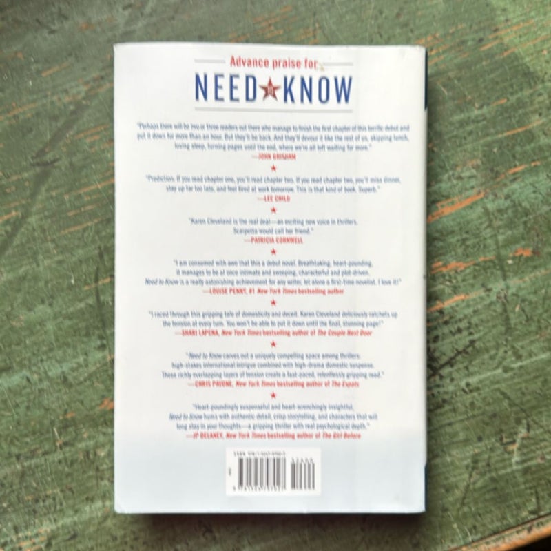 Need to Know