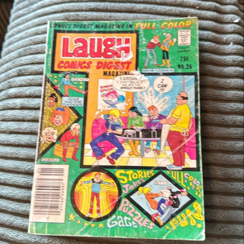 Set of three Laugh Comics Digest