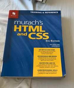 Murach's HTML and CSS
