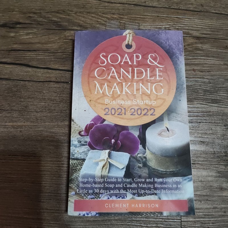 Soap and candle making business startup 2021-2022