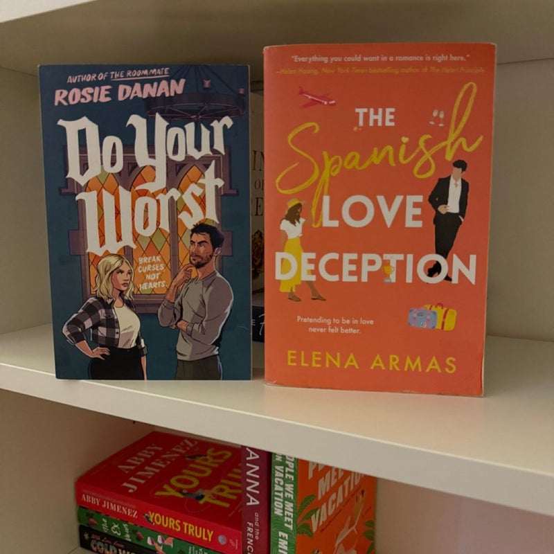 The spanish love decption + do your worst (Romcom bundle) 