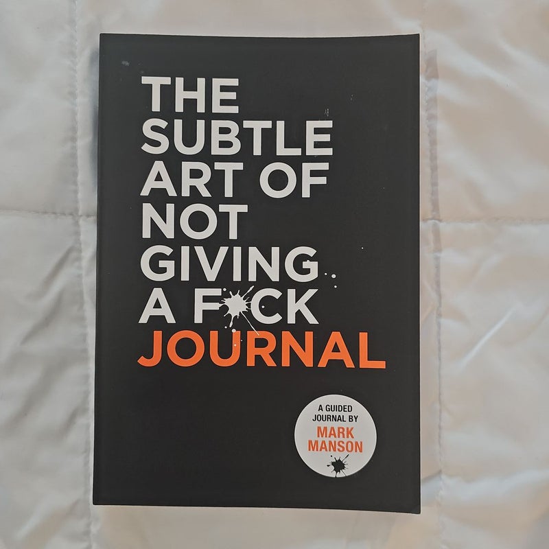 The Subtle Art of Not Giving a F*ck Journal
