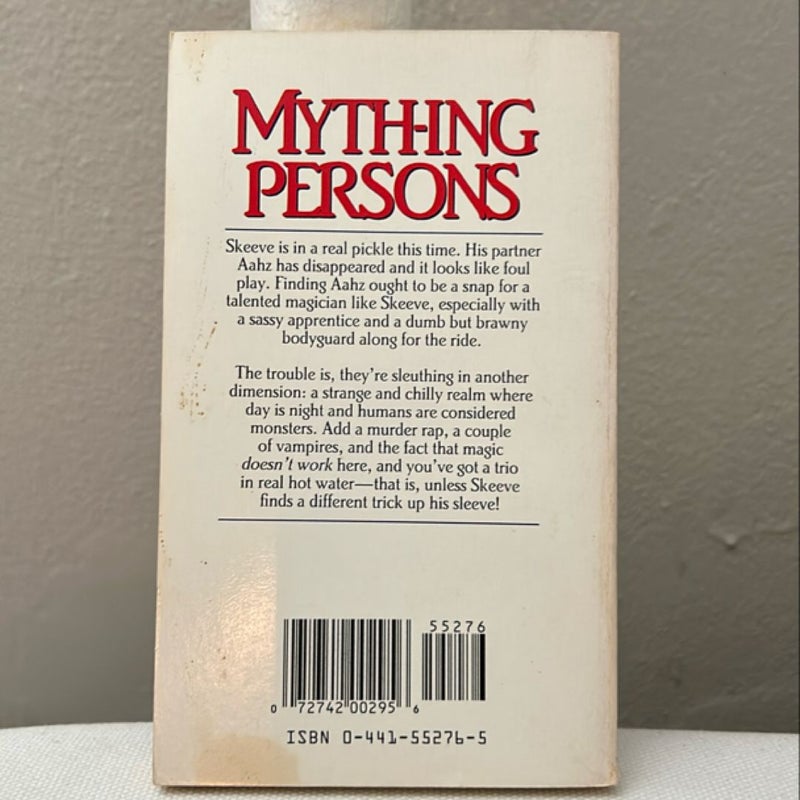 Myth-ing Persons