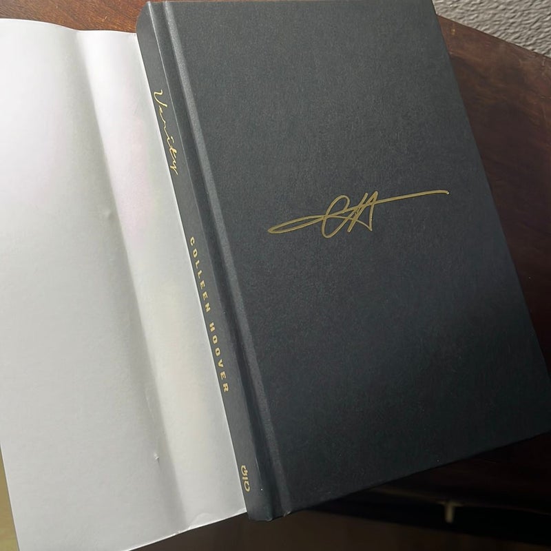 Verity collectors edition with extra chapter  