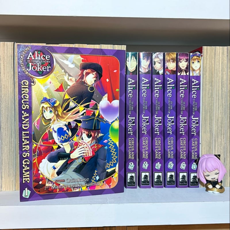 Alice in the Country of Joker: Circus and Liar's Game Vol. 1 -7 COMPLETE