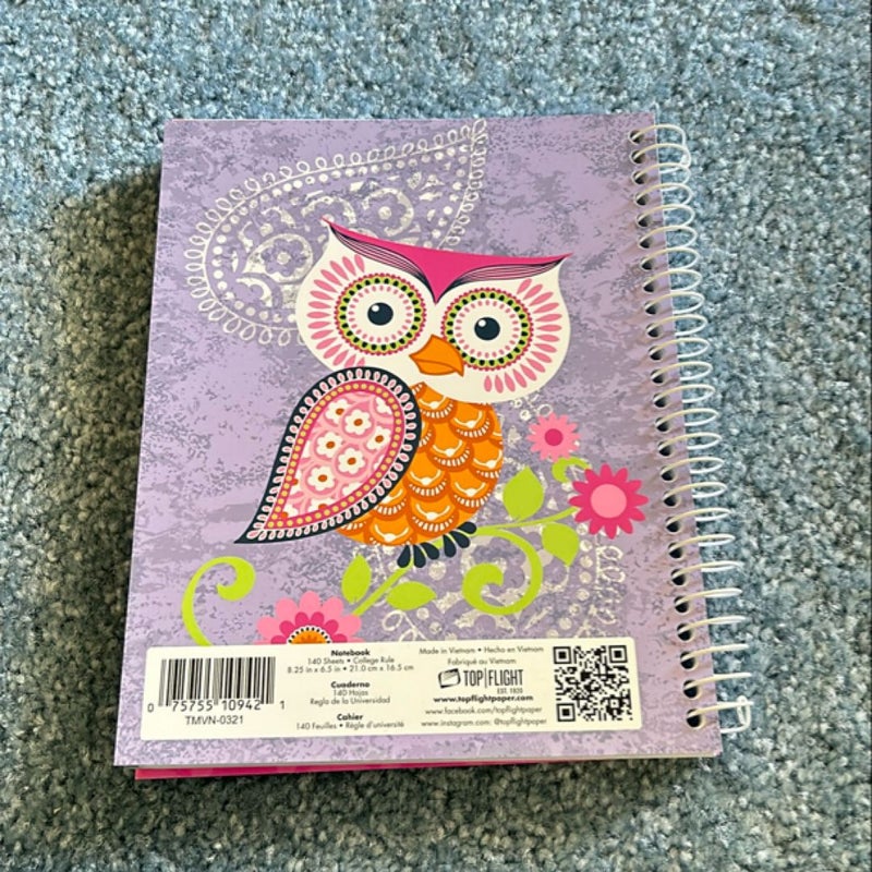 Owl Notebook