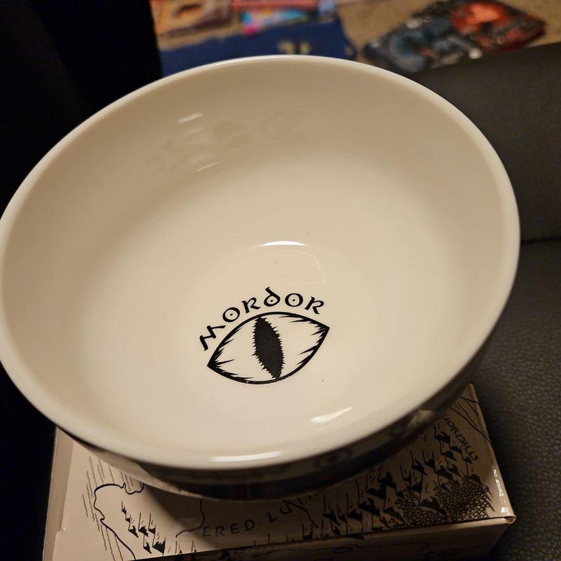 Lord of the rings owlcrate exclusive limited edition bowl