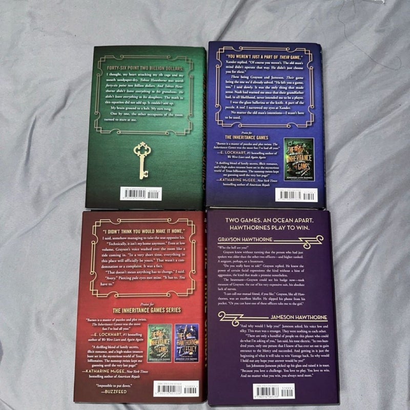 The Inheritance Games Set