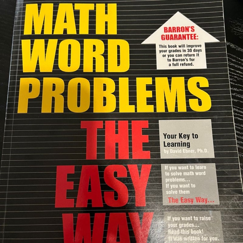 Math Word Problems the Easy Way